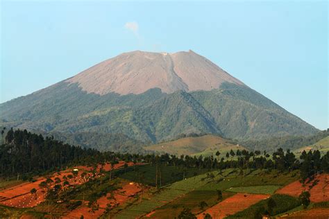 Gunung Slamet Stratovolcano